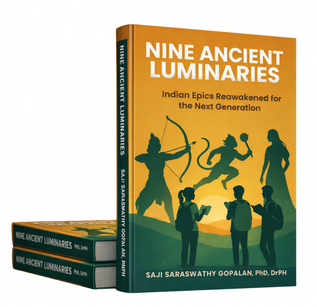 Nine Ancient Luminaries: Indian Epics Reawakened for the Next Generation